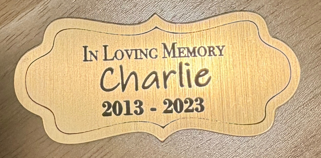 Pet Memorial (Dog and Cat)