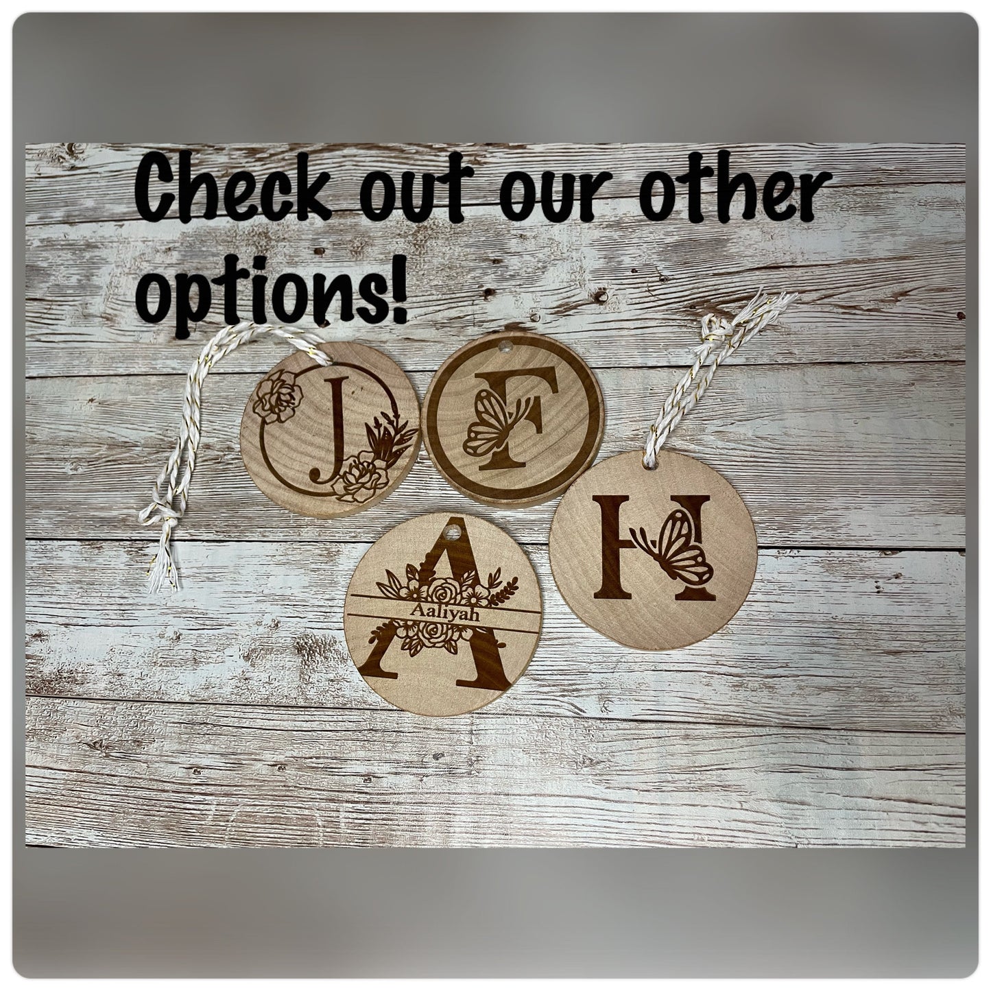 Holiday tags, Christmas Stocking Tags, Personalized Gift Tags for holiday, custom name tags for gifts, gift tags for kids, , acrylic tags