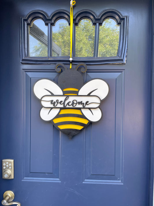 Door Hanger - Bee