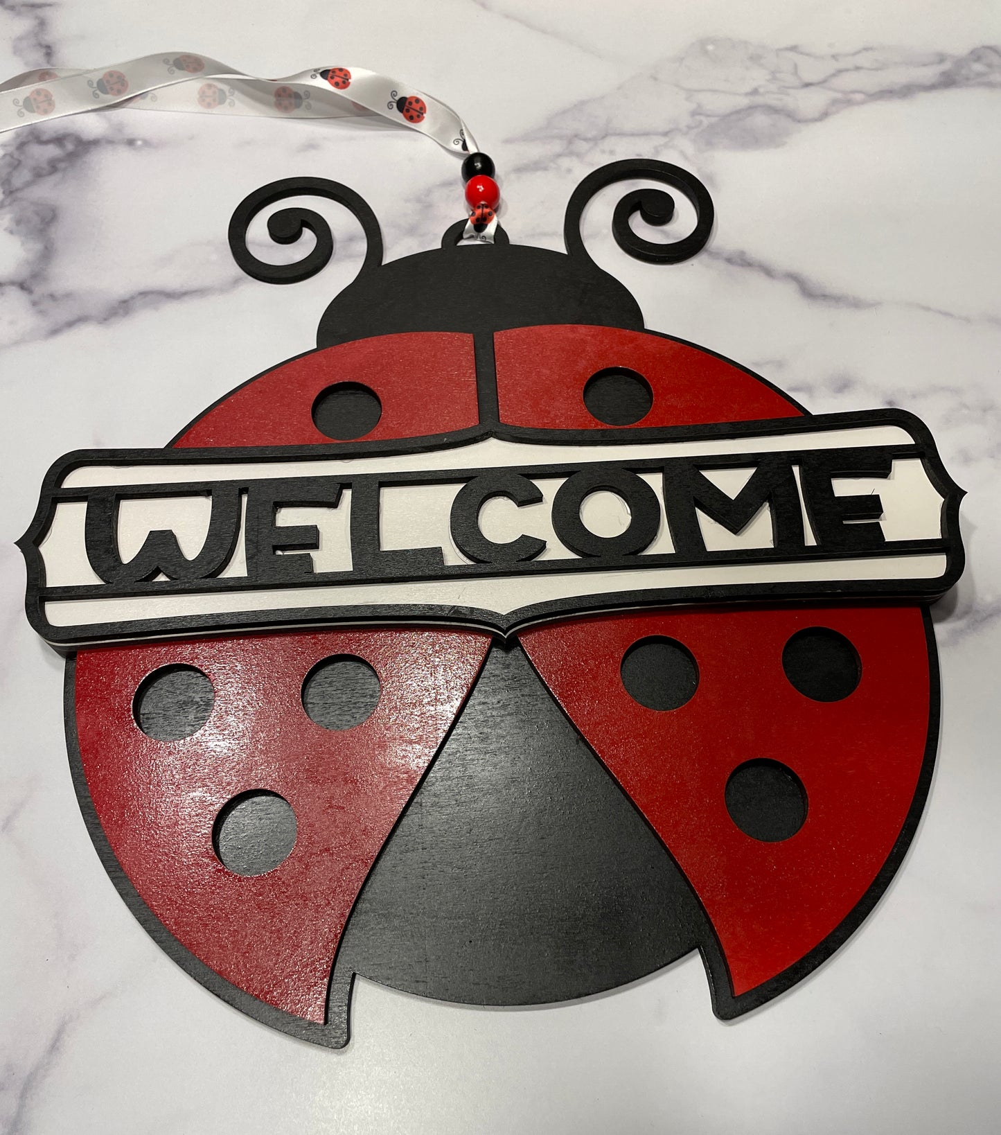 Door Hanger - Lady Bug