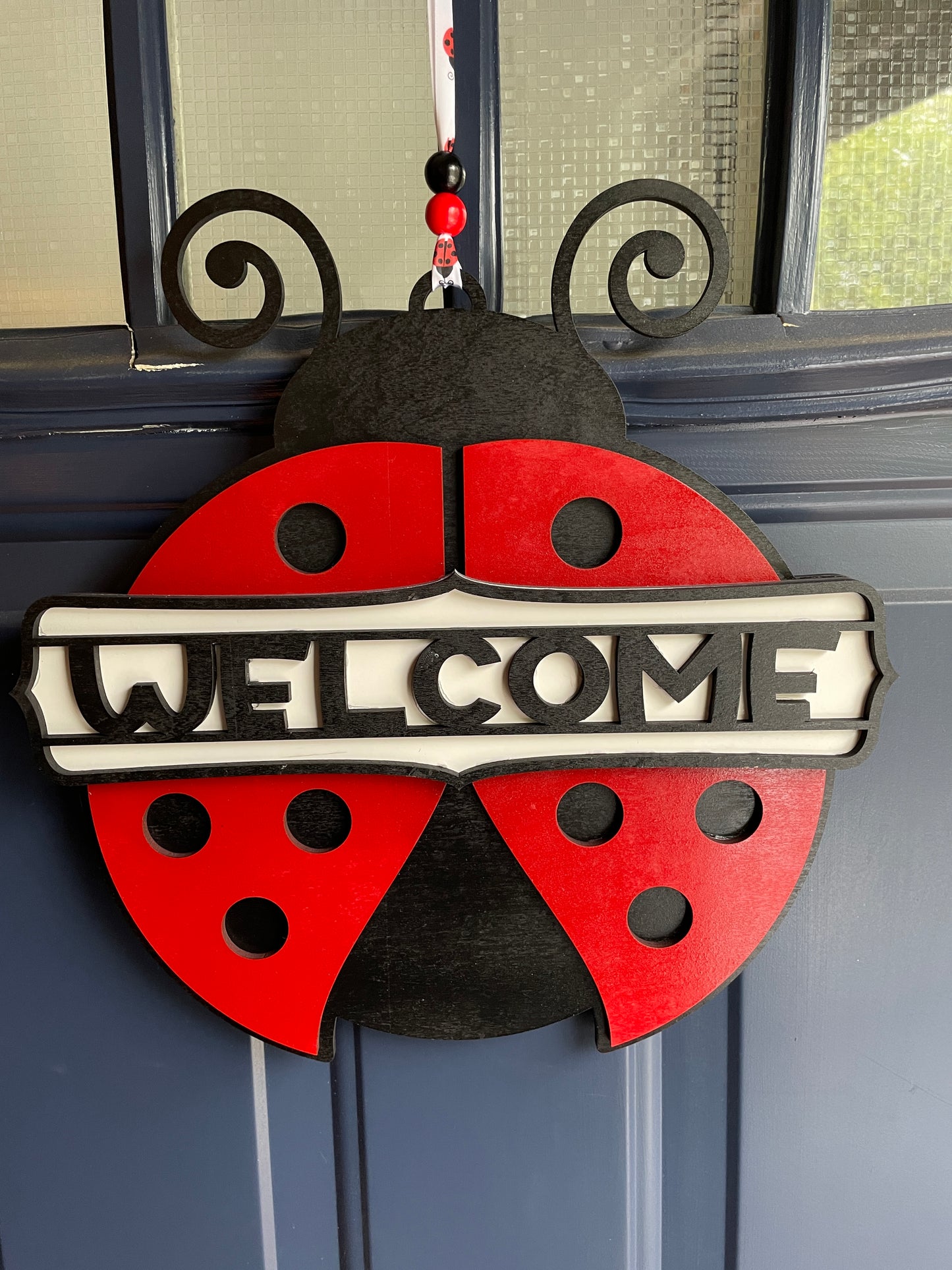 Door Hanger - Lady Bug