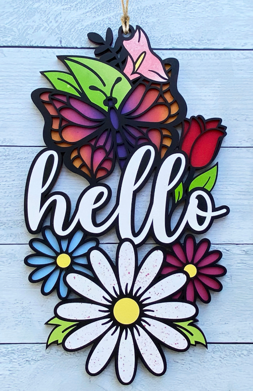 Seasonal Door Hanger - Spring